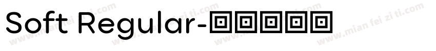 Soft Regular字体转换